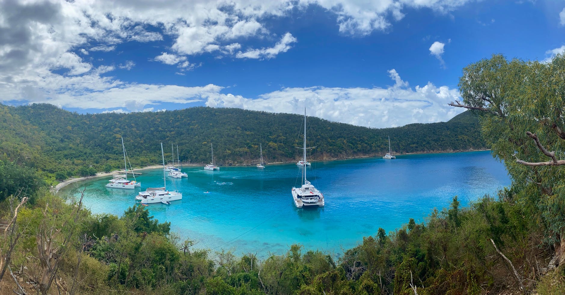 Virgin Gorda Baths British Virgin Islands tropical beach boulders