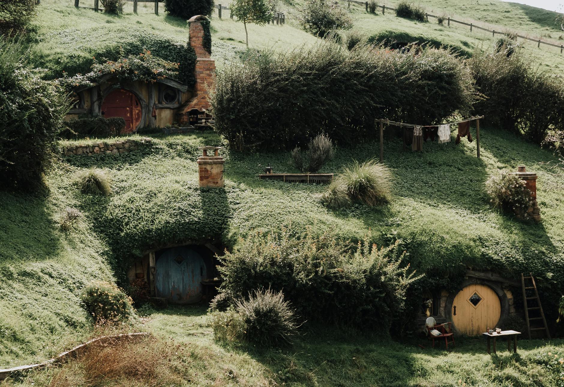 Hobbiton New Zealand Lord of the Rings film set