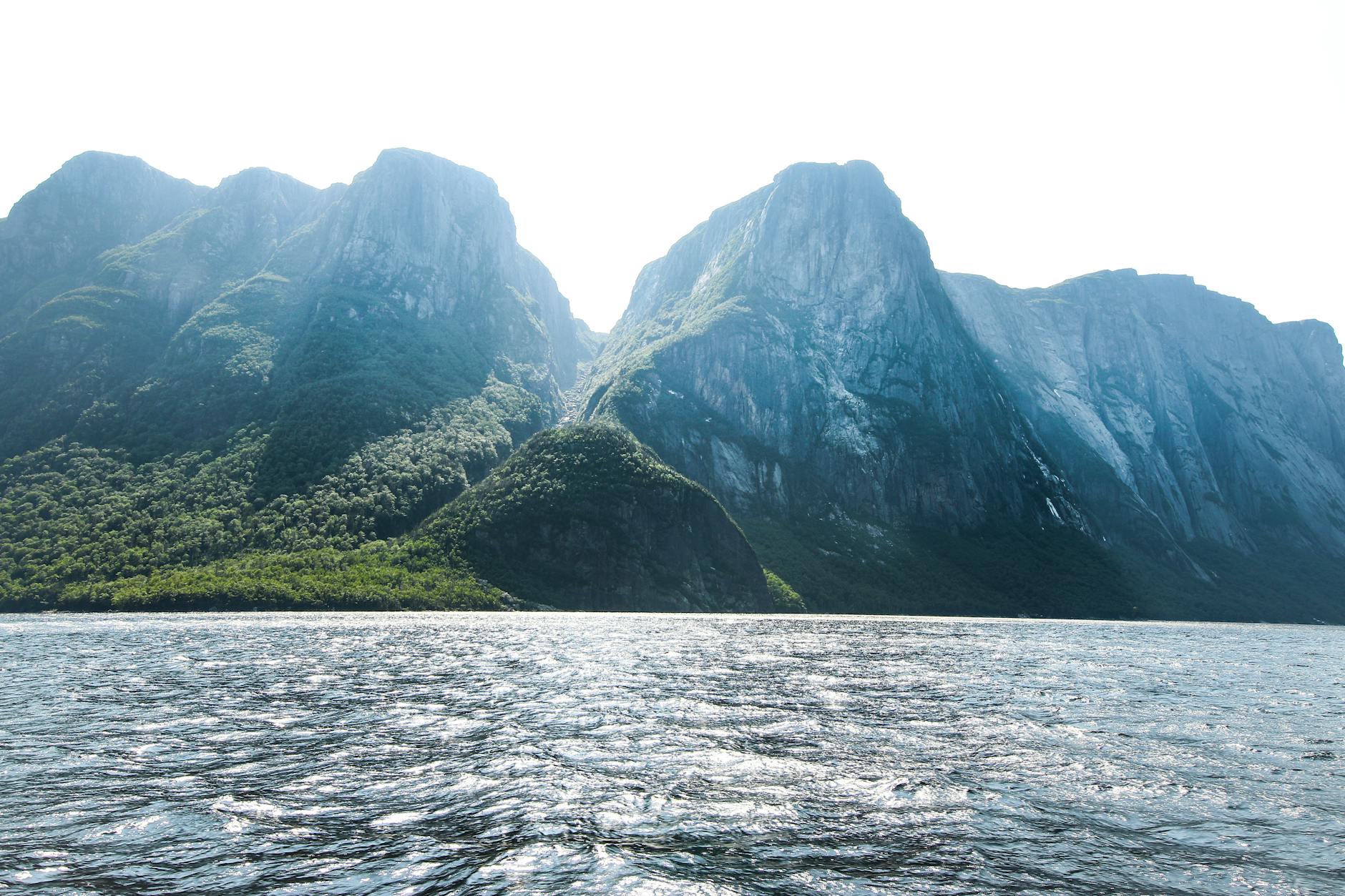 Gros Morne National Park Newfoundland towering fjord walls Western Brook Pond boat tour