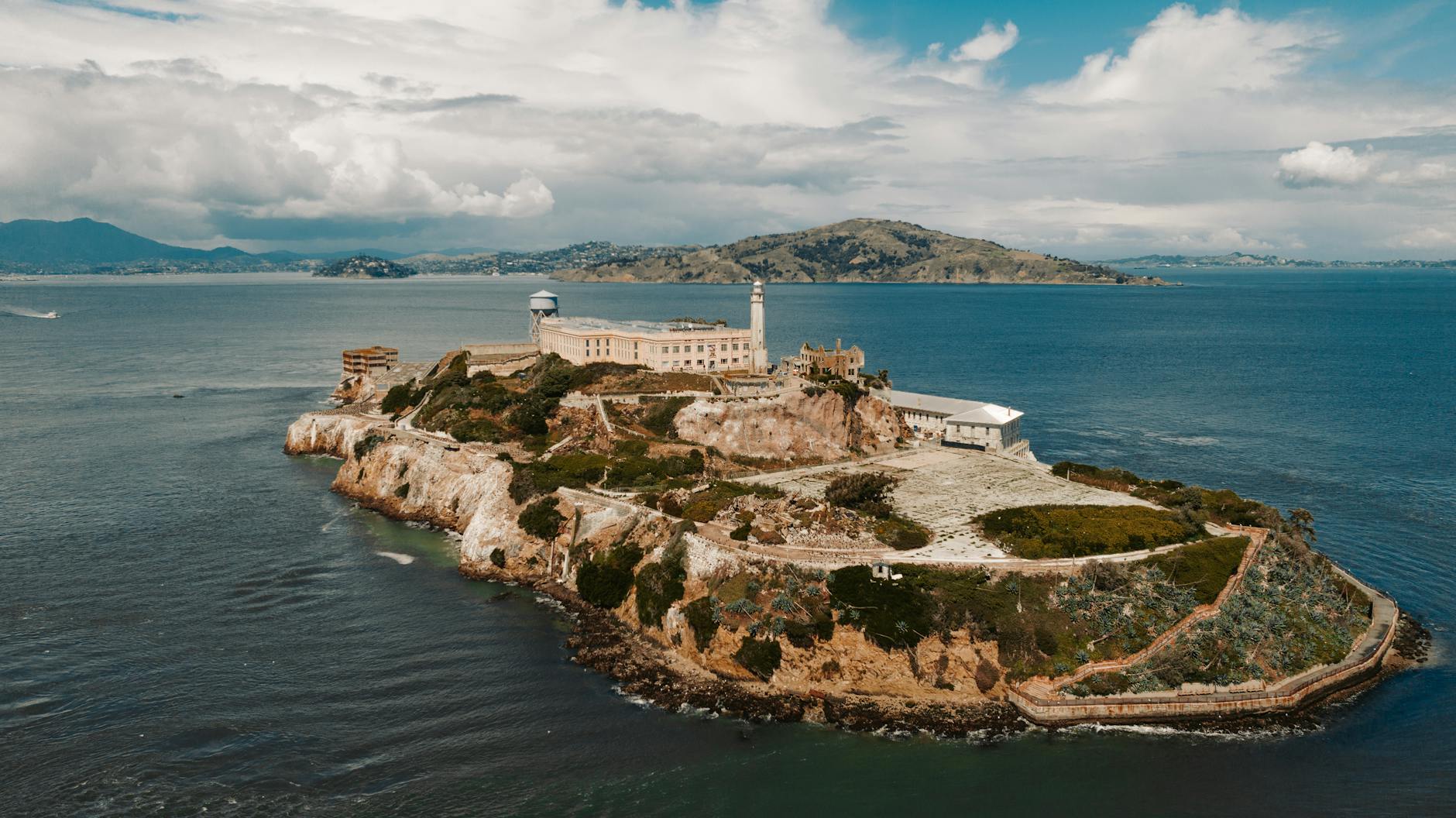 Alcatraz Island San Francisco Bay California former prison