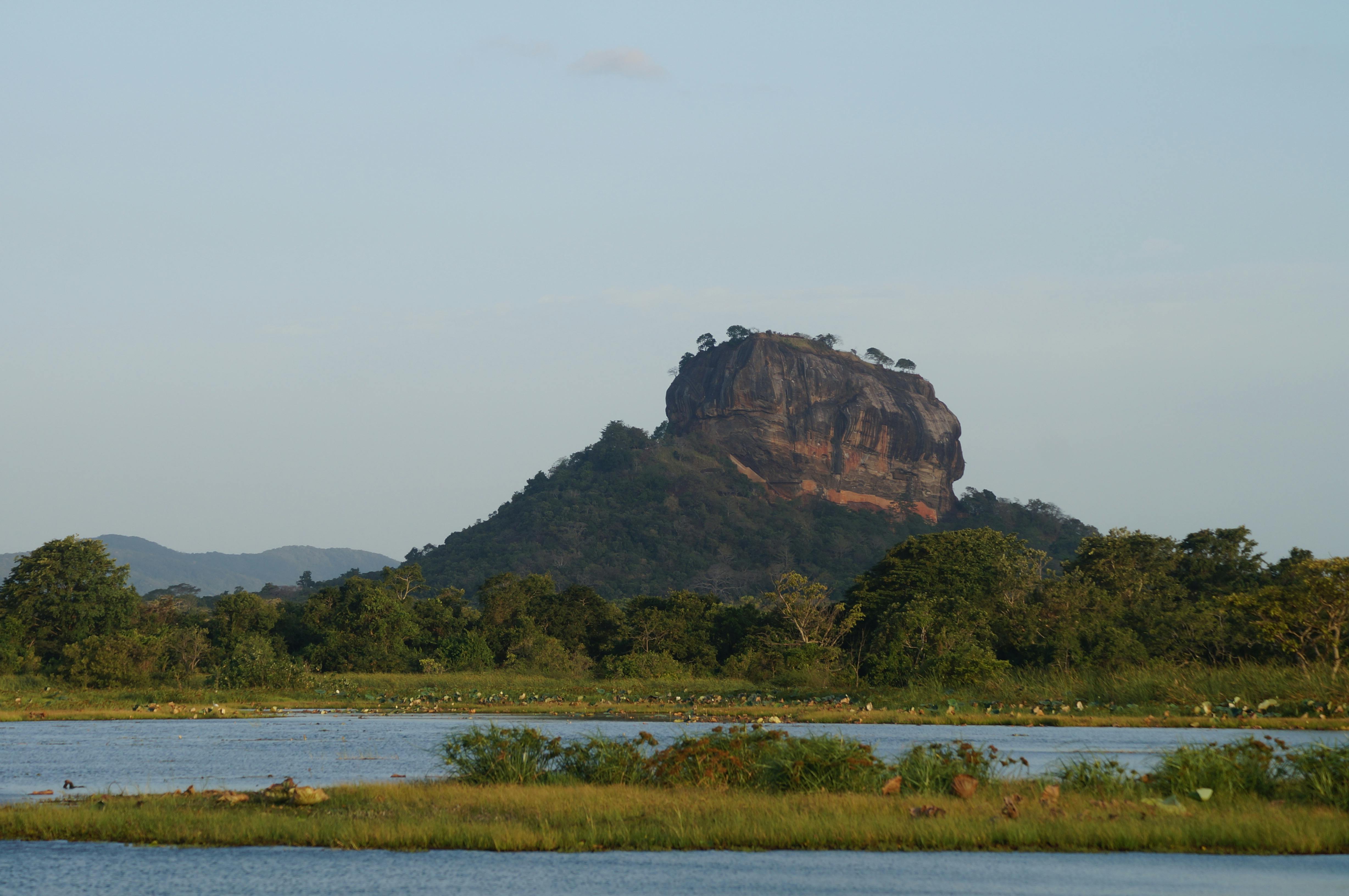 Sigiriya Lion Rock fortress Sri Lanka ancient ruins jungle wetlands