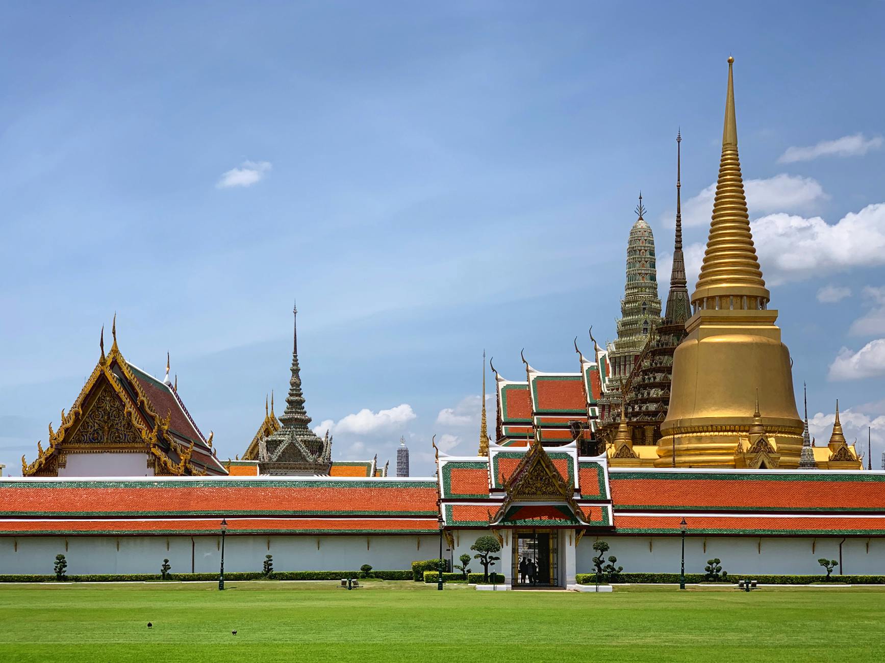 Wat Phra Kaew Grand Palace Bangkok Thailand golden temple