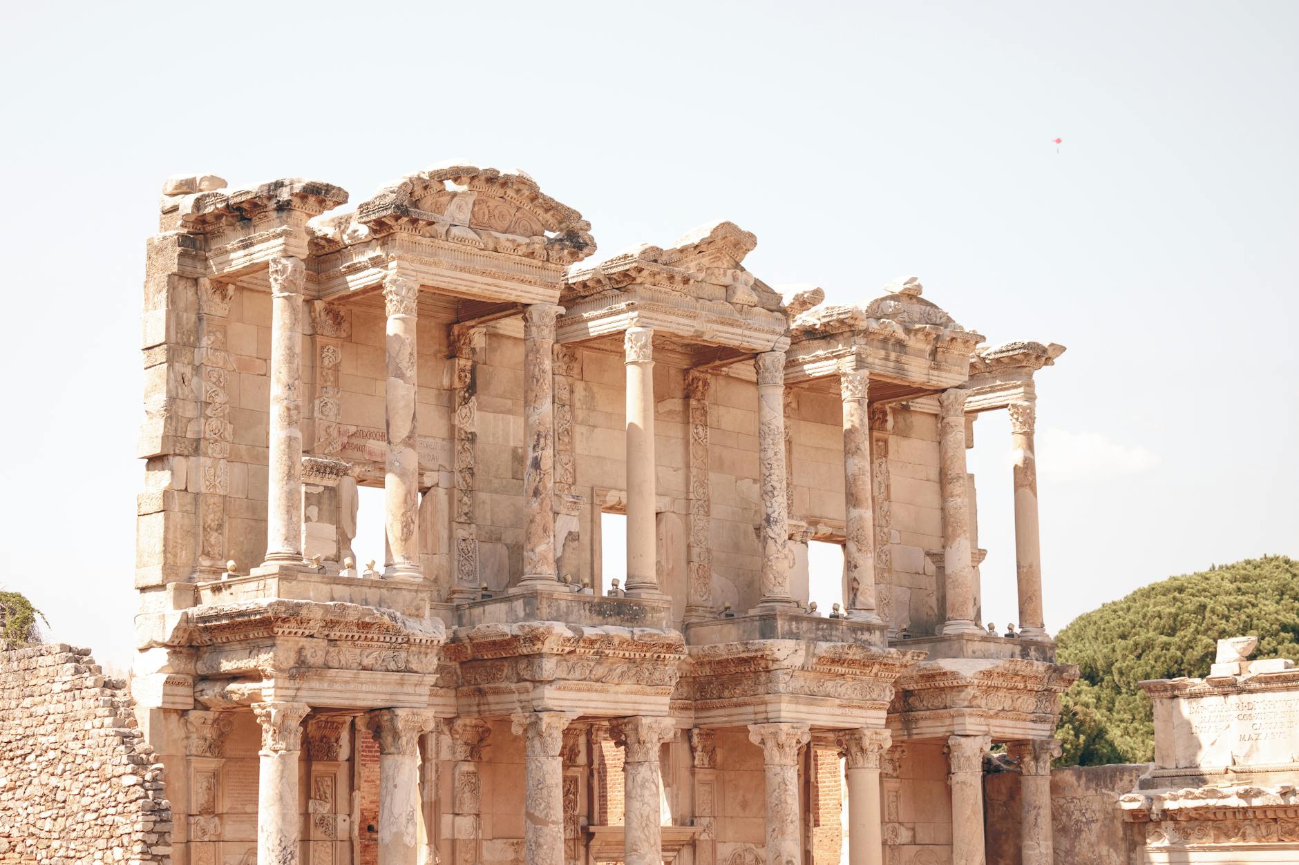 Library of Celsus Ephesus Turkey ancient Roman ruins columns
