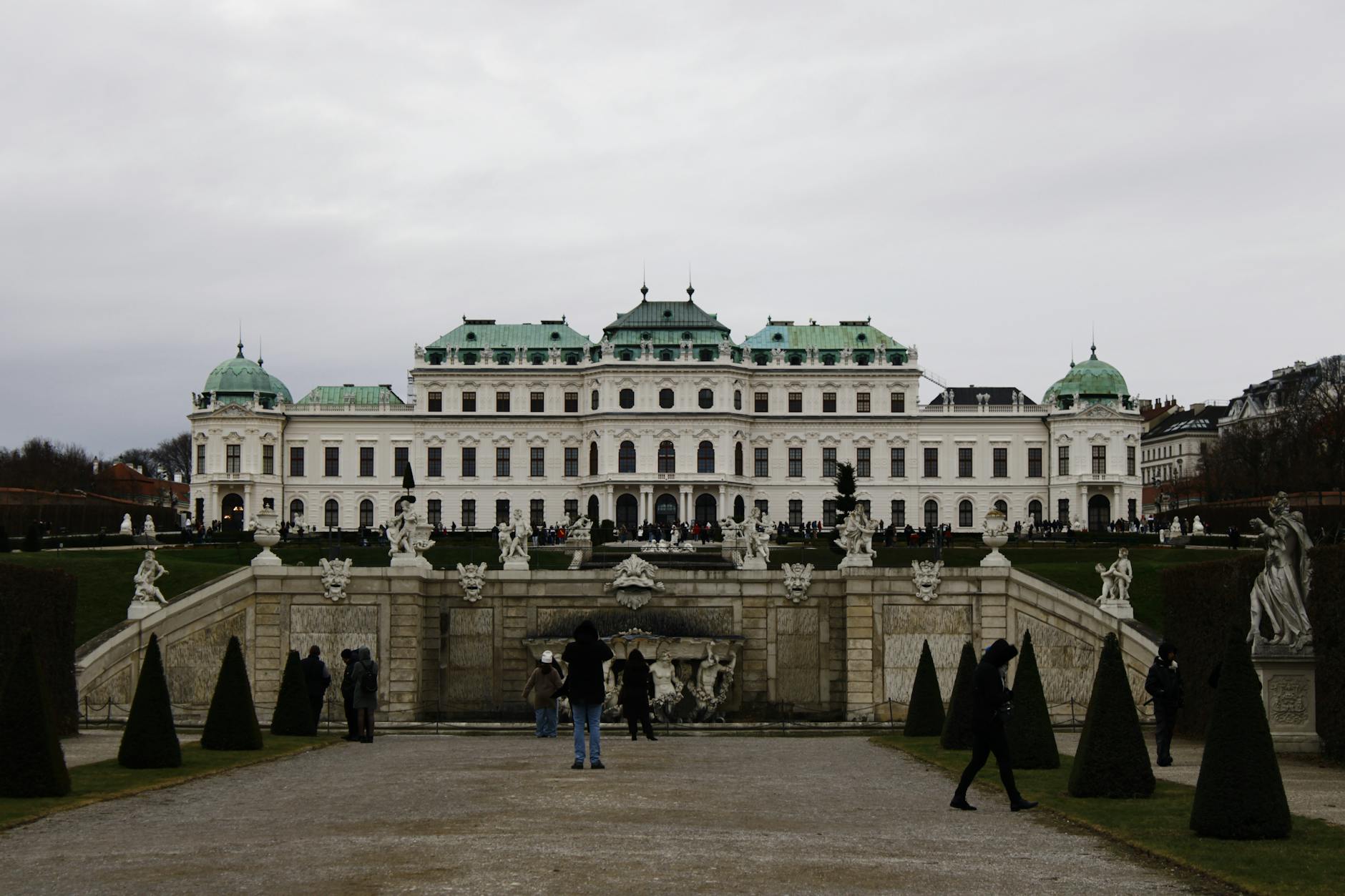 Belvedere Palace Vienna Austria Klimt paintings