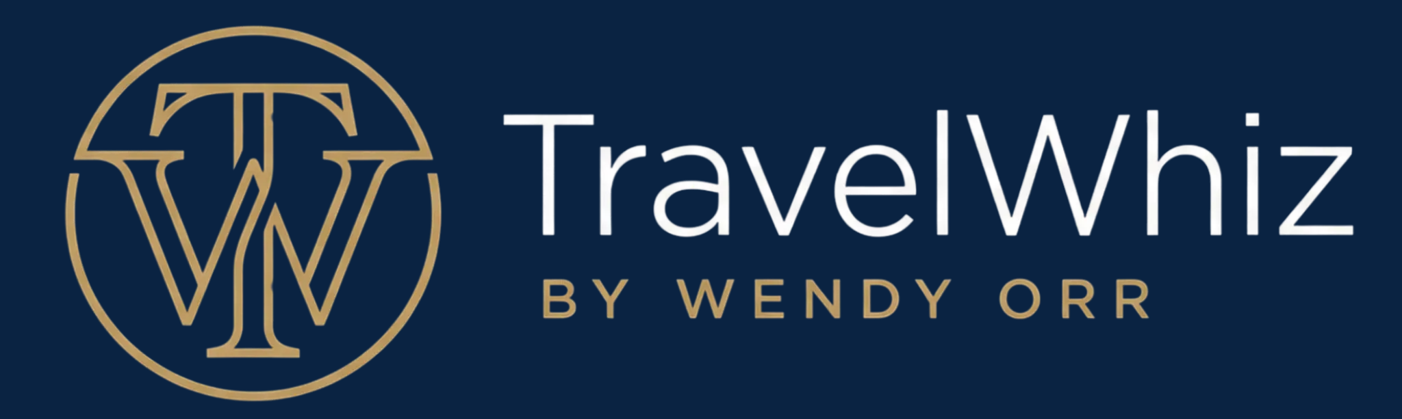 Logo on Navy